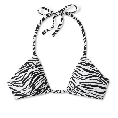 Women's Multiway U-Neck Bralette Bikini Top - Wild Fable™ Black/White Zebra Print 10 Women's Multiway U-Neck Bralette Bikini Top - Wild Fable™ Black/White Zebra Print - Image 10