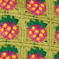 Knitted Strawberry Headscarf - Wild Fable™ Green: Acrylic Hair Wrap For Styling & Securing -Wild Fable Store GUEST 044b6427 f7fd 4138 ae6a 915784d1baf4