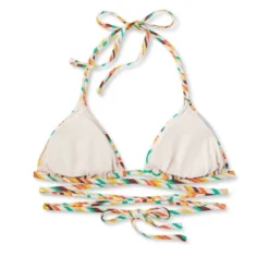 Women's Tie-Front Triangle Bikini Top - Wild Fable™ Multi Striped -Wild Fable Store GUEST 083fcb46 231b 4443 be9a 31bdf4ab2afc