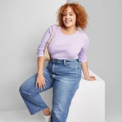 Women's Long Sleeve T-Shirt - Wild Fable™ -Wild Fable Store GUEST 0df2b7d4 12c6 4f5c b8ae 2446559a7be1