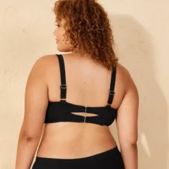 Women's Ribbed Textured Bralette Bikini Top - Wild Fable™