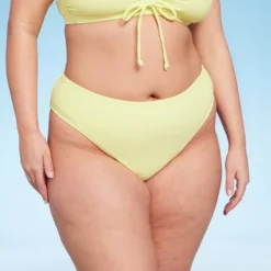Women's High Leg Cheeky Bikini Bottom - Wild Fable™ Light Yellow 15 Women's High Leg Cheeky Bikini Bottom - Wild Fable™ Light Yellow -Wild Fable Store GUEST 13543ff4 f661 4d2c 985c c80ff984cabb