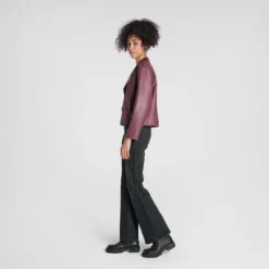 Women's Faux Leather Biker Jacket - Wild Fable™ -Wild Fable Store GUEST 1489a238 c7e3 4e40 a8c0 06aec494858c