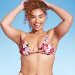 Women's Ribbed Fixed Triangle Bikini Top - Wild Fable™ -Wild Fable Store GUEST 15d7a919 eaaf 475d 8ad4 cedf3dbb1960