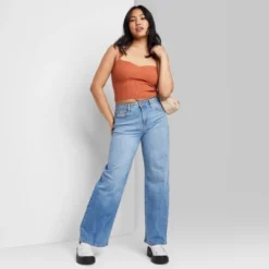 Women's Super-High Rise Wide Leg Baggy Jeans - Wild Fable™ Blue Wash 6 Women's Super-High Rise Wide Leg Baggy Jeans - Wild Fable™ Blue Wash -Wild Fable Store GUEST 180577b0 5ac7 40b1 ba77 9feb5ecc06d5