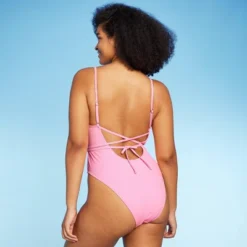 Women's Wrap Cut Out Extra Cheeky One Piece Swimsuit - Wild Fable™ -Wild Fable Store GUEST 18de65ca 370f 4a4f 86d8 422db8befc73