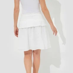 Women's Convertible Smocked Babydoll Top - Wild Fable™ White -Wild Fable Store GUEST 1a2a6ba2 bd69 4401 82b5 d7b3bb8f352a