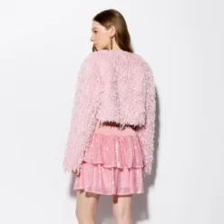 Women's Feather Bolero Jacket - Wild Fable™ Pink