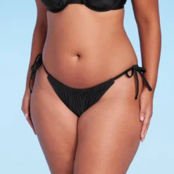 Women's Side-Tie Adjustable Coverage High Leg Bikini Bottom - Wild Fable™ -Wild Fable Store GUEST 20bc070d 95f5 4bf0 9c2b 55a2046d89e8