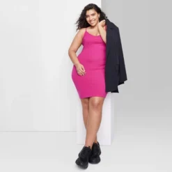 Women's Strappy Bodycon Knit Dress - Wild Fable™ -Wild Fable Store GUEST 2622f36a 9018 43fe 9d7d 7468a9d4f84c