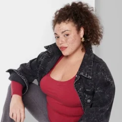 Women's Long Sleeve Scoop Neck T-Shirt - Wild Fable™ -Wild Fable Store GUEST 272ebe63 6ef9 453c b876 aaa91fe3e9ef