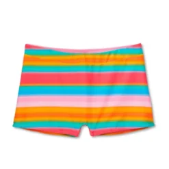 WoWomen's Mid-Waist Shortie Bikini Bottom - Wild Fable™ Multi Striped -Wild Fable Store GUEST 28936ab3 89b5 4ca6 9860 6bc12249cf37