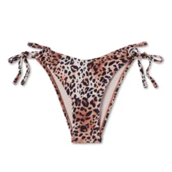Women's Cut Out Strappy Side-Tie Extra High Leg Extra Cheeky Bikini Bottom - Wild Fable™ Multi Animal Print -Wild Fable Store GUEST 2b40869e efe3 4e78 a91a 629b20056160