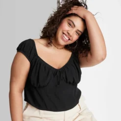 Women's Cap Sleeve Sweetheart Top - Wild Fable™ -Wild Fable Store GUEST 2d440f0b 89e6 4ad4 b001 115d9ac18521