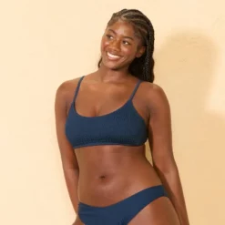 Women's Smocked Bralette Bikini Top - Wild Fable™ Navy -Wild Fable Store GUEST 2f2bfa05 2db6 44d7 aee0 f7df1917a7f4