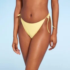 Women's Side-Tie Cheeky High Leg Bikini Bottom - Wild Fable™ -Wild Fable Store GUEST 3511af0f 53b9 4be9 aa3d b8883475d251