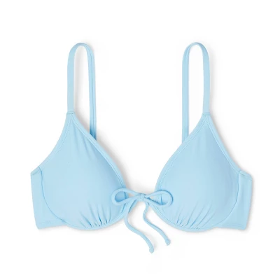 Women's Tie Detail Underwire Bikini Top - Wild Fable™ 5 Women's Tie Detail Underwire Bikini Top - Wild Fable™ - Image 5