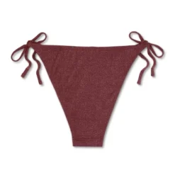 Women's Side-Tie High Leg Extra Cheeky Bikini Bottom - Wild Fable™ Brown -Wild Fable Store GUEST 382985d8 5950 4f62 bf75 bbc9783b3486
