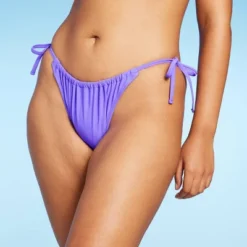 Women's Side-Tie Scoop Front High Leg Adjustable Bikini Bottom - Wild Fable™ 12 Women's Side-Tie Scoop Front High Leg Adjustable Bikini Bottom - Wild Fable™ -Wild Fable Store GUEST 39d728d8 9e05 494f a4ee bcacdace8e3f