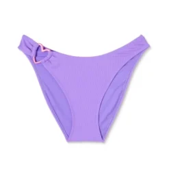 Women's Heart Detail Ultra High Leg Cheeky Bikini Bottom - Wild Fable™ Purple -Wild Fable Store GUEST 3b5619b5 2462 4c9e 8db8 86c4533ac983