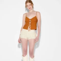 Women's High-Rise Bloomer Shorts - Wild Fable™ Cream -Wild Fable Store GUEST 3e4920b7 13b5 4fb6 9877 41d6b9a9a1e1