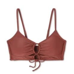 Women's Lace-Up Longline Bikini Top - Wild Fable™ -Wild Fable Store GUEST 42684e69 aaa1 455a b82a baa0c91c08a9