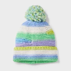 Pre-Consumed Recycled Pom Beanie - Wild Fable™ -Wild Fable Store GUEST 49c53ab3 7f7f 4625 91ad ddeb4cf4f23b