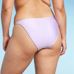 Women's Side Tab High Leg Cheeky Bikini Bottom - Wild Fable™ Shiny Light Purple -Wild Fable Store GUEST 4de1aa94 5187 469d a08d f22f0aed7987