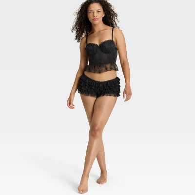 Women's Ruffle Lace Corset - Wild Fable™ 2 Women's Ruffle Lace Corset - Wild Fable™ - Image 2