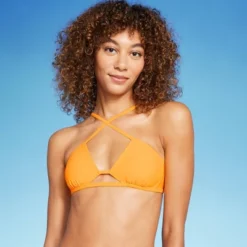 Women's Cut Out Cross Front Bralette Bikini Top - Wild Fable™ -Wild Fable Store GUEST 53c1d1d6 7947 4d7c 8a5c 8b28e84d7ac4