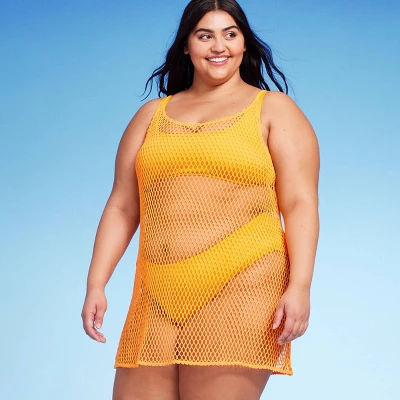 Women's Tassle Trim Crochet Cover Up Dress - Wild Fable™ 4 Women's Tassle Trim Crochet Cover Up Dress - Wild Fable™ - Image 4