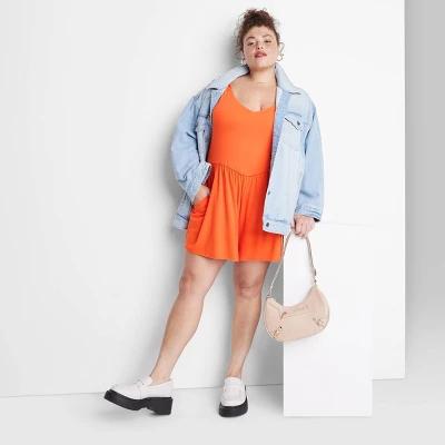 Women's Short Sleeve Knit Romper - Wild Fable™ 5 Women's Short Sleeve Knit Romper - Wild Fable™ - Image 5