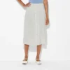 Women's Maxi Dropwaist Button-Front Skirt - Wild Fable™ Off-White