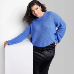 Women's Crewneck Boxy Pullover Sweater - Wild Fable™ -Wild Fable Store GUEST 5a631446 b993 4fb4 9bbb ee02a69e0861