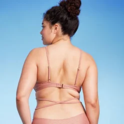 Women's Strappy Underwire Bikini Top - Wild Fable™ Brown Lurex -Wild Fable Store GUEST 5ad04847 1f9c 4def 88a3 7fc59880e39f