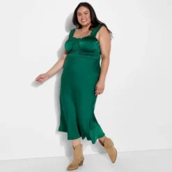 Women's Ruched Midi Bodycon Dress - Wild Fable™ Dark Green -Wild Fable Store GUEST 5fd606f2 8a43 4683 aa55 95c8e3d0e273