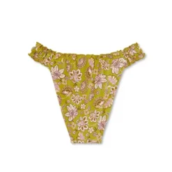 Women's Ruffle Detail High Leg Cheeky Bikini Bottom - Wild Fable™ -Wild Fable Store GUEST 604c6fa9 e7a9 4634 a129 be12d3efe99d