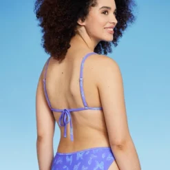 Women's Triangle Bikini Top - Wild Fable™ Purple Butterfly Print -Wild Fable Store GUEST 67283d57 438c 4870 b567 1b391b9dea28