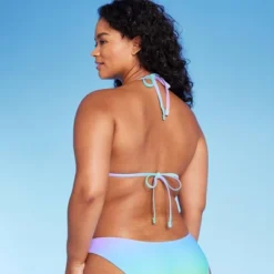 Women's Triangle Bikini Top With Shell Charm - Wild Fable™ -Wild Fable Store GUEST 678982d3 8a26 4610 8c5d a657994a90de