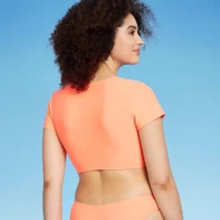 Women's Twist-Front Short Sleeve Bralette Bikini Top - Wild Fable™ 11 Women's Twist-Front Short Sleeve Bralette Bikini Top - Wild Fable™ -Wild Fable Store GUEST 6b1d3443 08f7 4a7d 8d4f 61b0390846f8