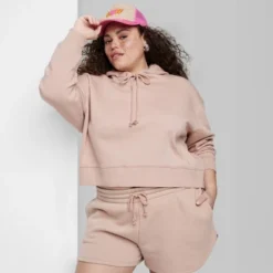 Women's Cropped Hoodie - Wild Fable™ -Wild Fable Store GUEST 6d9f888f 87fb 4c9f 8122 717b5566ee80