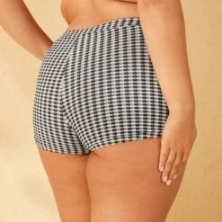Women's Sparkle Gingham Texture High-Rise Shortie Swim Bottom - Wild Fable™ -Wild Fable Store GUEST 6e02cb5a f868 42e2 9ad2 7fe204a4561d