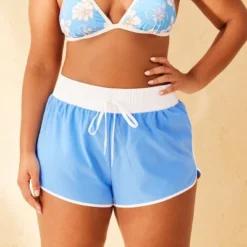 Women's Mid-Rise Drawstring Board Shorts - Wild Fable™ Blue/White 6 Women's Mid-Rise Drawstring Board Shorts - Wild Fable™ Blue/White -Wild Fable Store GUEST 6e64b862 3d9a 4d2c 822f 52242e75f5e7