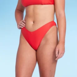 Women's Low-Rise Super Cheeky Extra High Leg Bikini Bottom - Wild Fable™ Red 7 Women's Low-Rise Super Cheeky Extra High Leg Bikini Bottom - Wild Fable™ Red -Wild Fable Store GUEST 72ba8aa6 94b2 48b6 be2f 44104bec0e6f