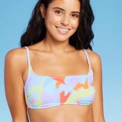 Women's Ribbed Square Neck Bralette Bikini Top - Wild Fable™ -Wild Fable Store GUEST 756d70c5 5ea2 4ae5 8b62 41b5c63d1b1e