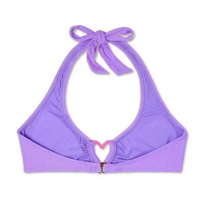 Women's Heart Detail Bralette Bikini Top - Wild Fable™ Purple 6 Women's Heart Detail Bralette Bikini Top - Wild Fable™ Purple - Image 6