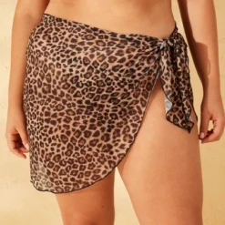 Women's Mesh Cover Up Sarong - Wild Fable™ Leopard Print -Wild Fable Store GUEST 7978a16f f558 492c 99f7 5a2766f11089
