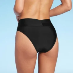 Women's Crossover High Leg Cheeky Mid-Rise Bikini Bottom - Wild Fable™ -Wild Fable Store GUEST 7a342551 5c82 4805 a8f1 57dbf8774edd