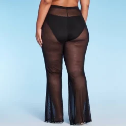 Women's Mesh High Waist Flare Cover Up Pants - Wild Fable™ -Wild Fable Store GUEST 810707fd 869c 40a0 a8cd af1b5eede330