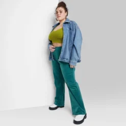 Women's Mid-Rise Corduroy Flare Pants - Wild Fable™ -Wild Fable Store GUEST 88ef4b62 fcde 4992 b86f 4c08d8ce08f3